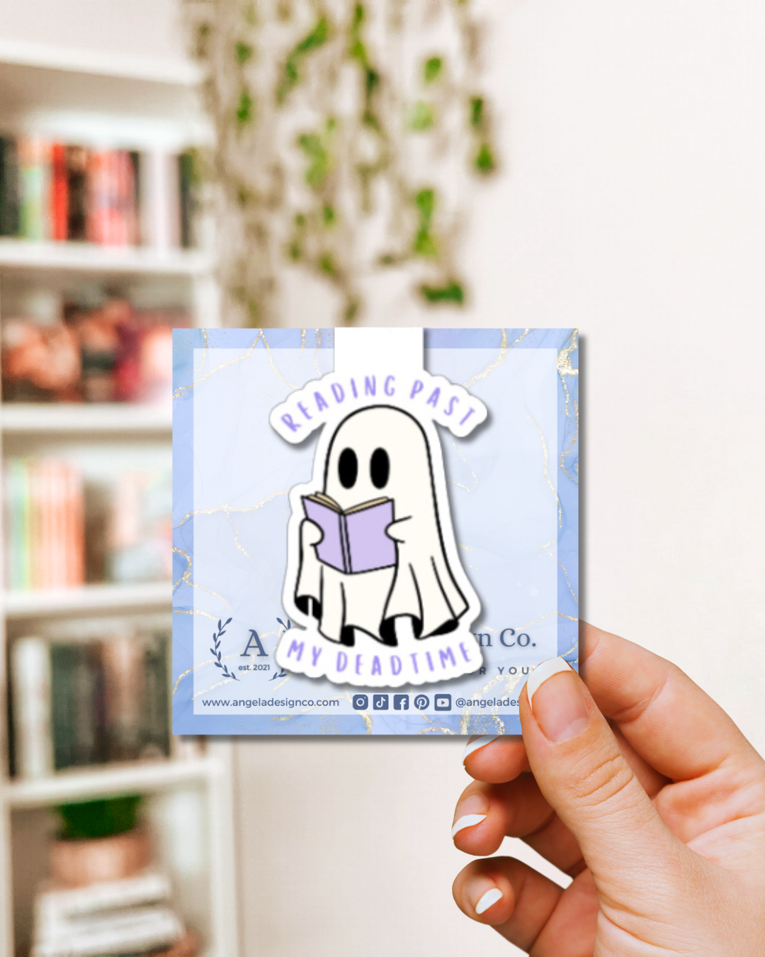 Reading Ghost Bookmark