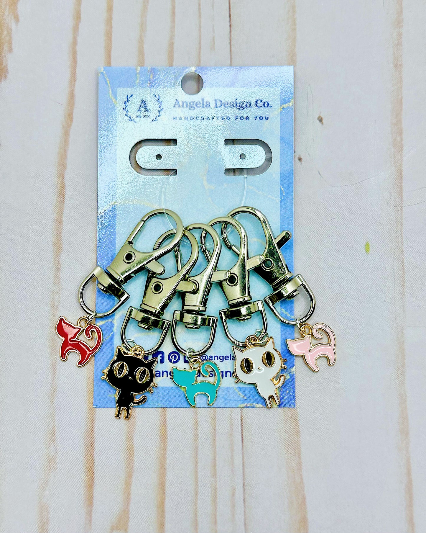 Stitch Markers - Set of 5 (Multiple Options)