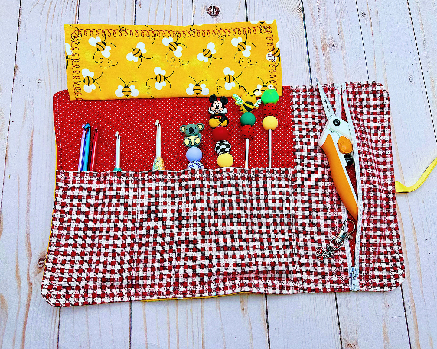 Crochet Accessory Roll Up Case - Multiple Options