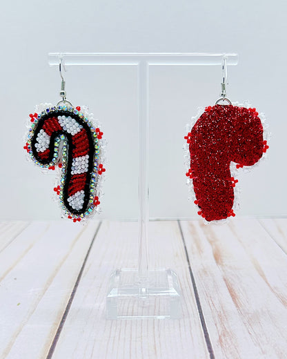 Candy Cane Earrings