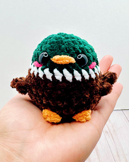 Handmade Crochet Mallard Duck