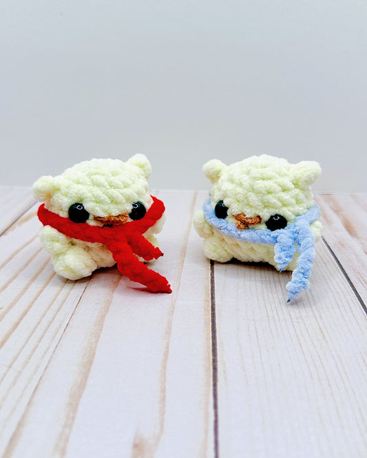 Mini Handmade Crochet Winter Pals