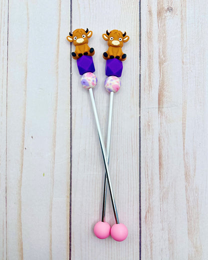 7" Crochet Sewing Sticks - Multiple Options