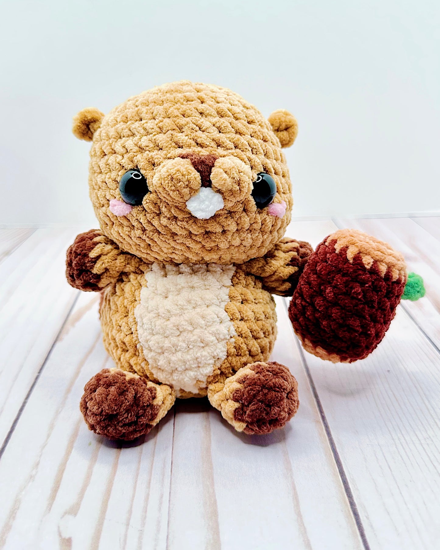 Handmade Crochet Beaver