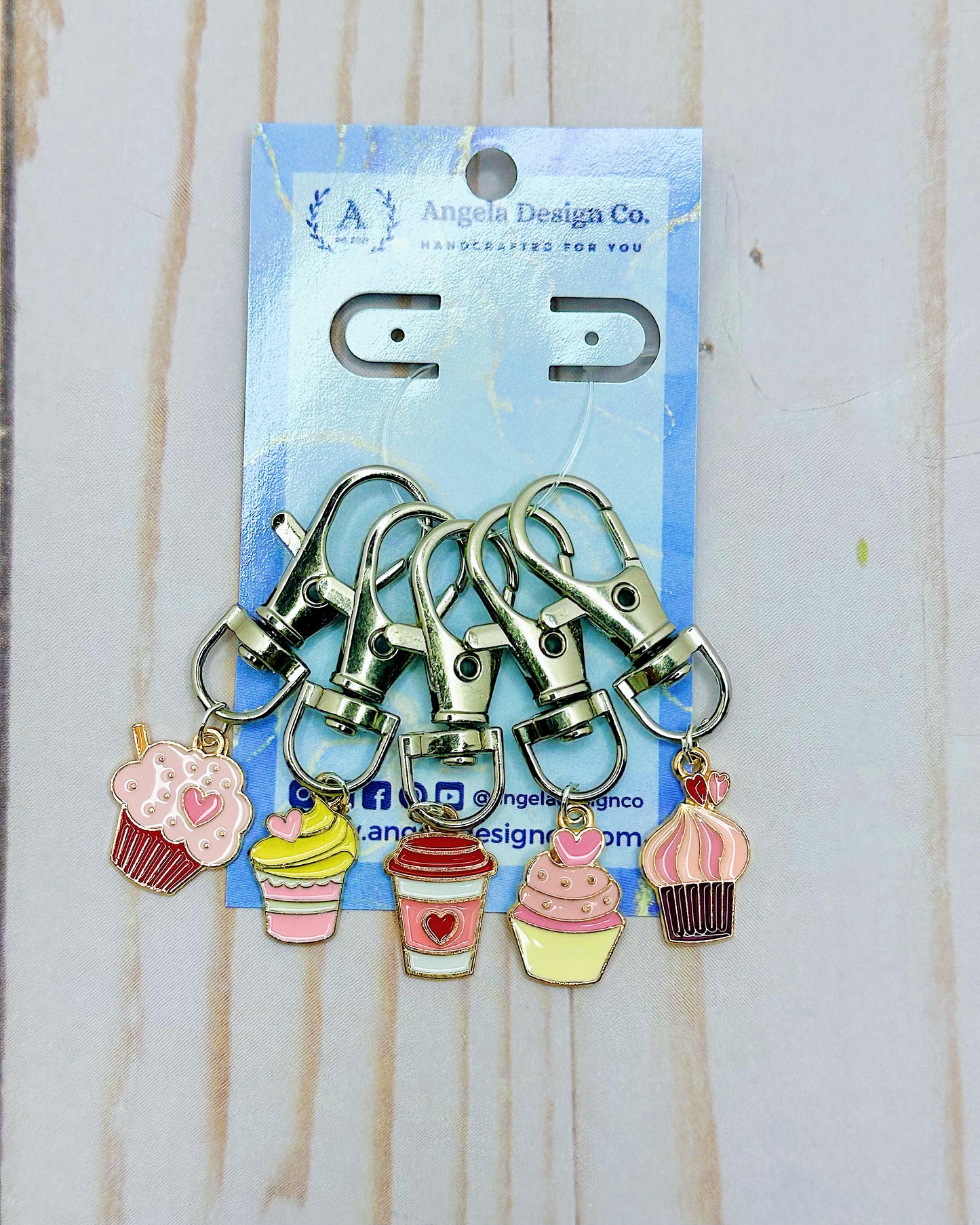 Stitch Markers - Set of 5 (Multiple Options)