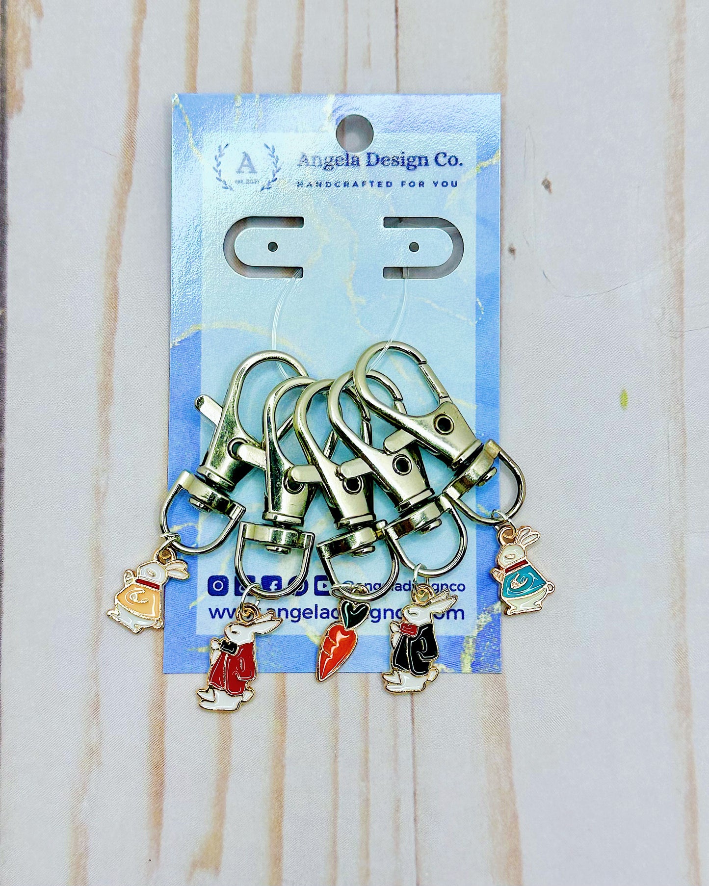 Stitch Markers - Set of 5 (Multiple Options)