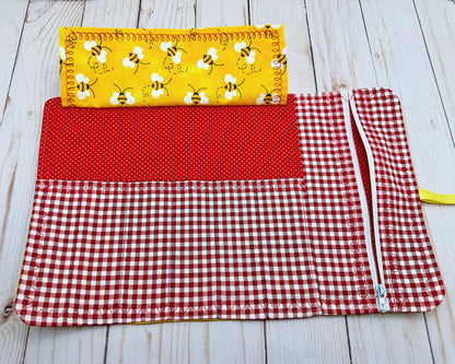 Crochet Accessory Roll Up Case - Multiple Options