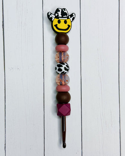Beaded Aluminum Crochet Hook [Multiple Options]