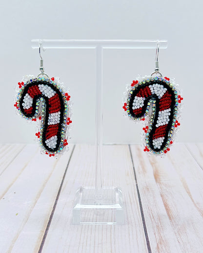 Candy Cane Earrings