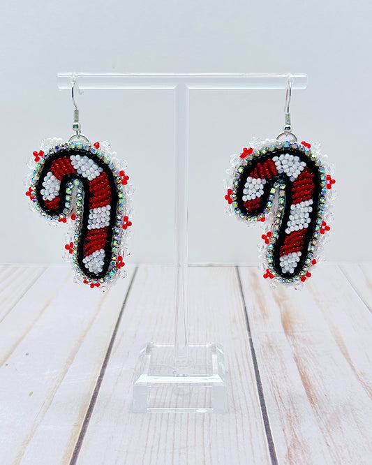 Candy Cane Earrings