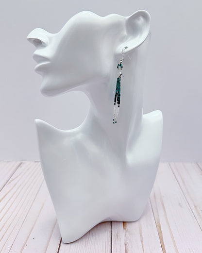 Eagles Star Dangle Earrings