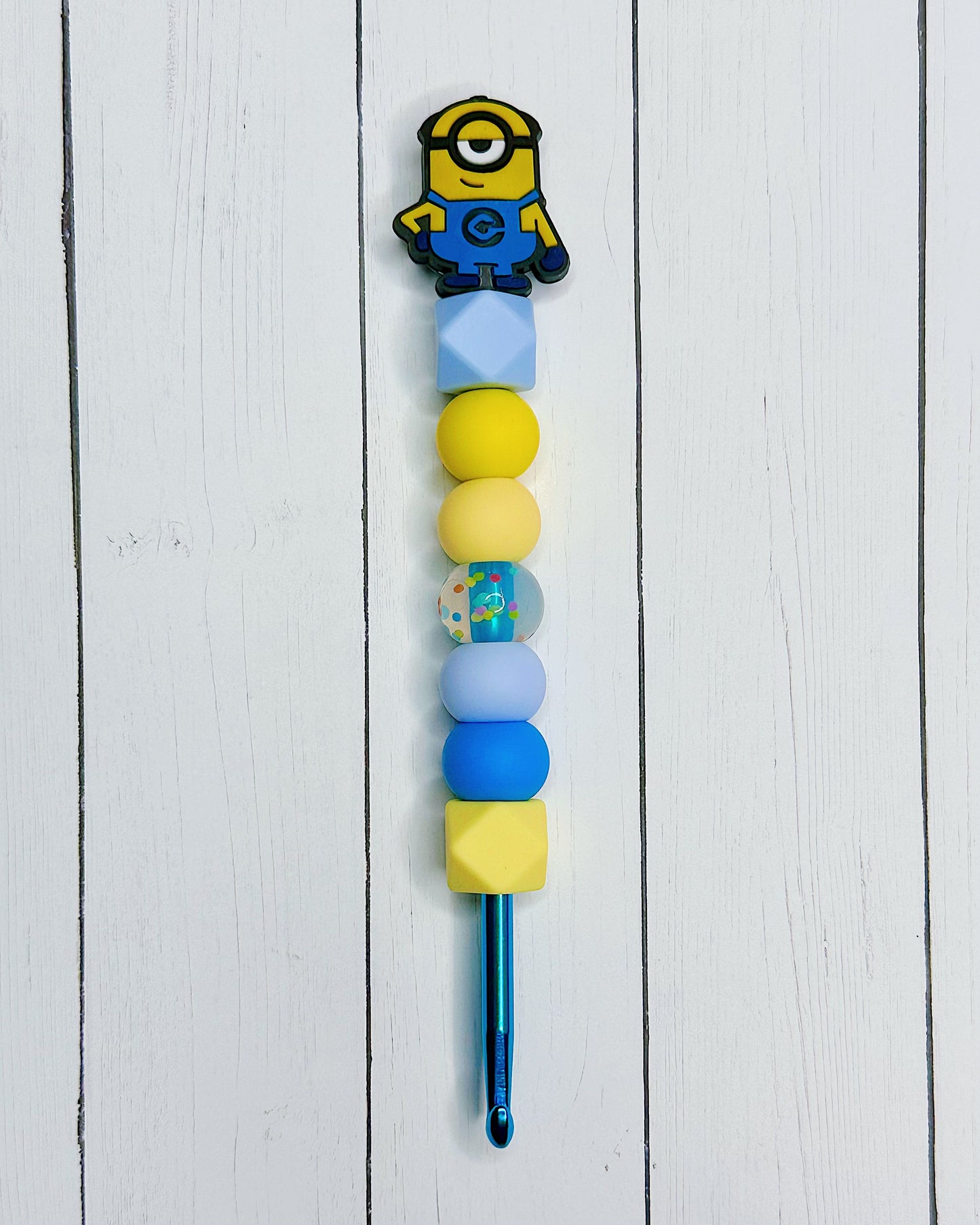 Beaded Aluminum Crochet Hook [Multiple Options]