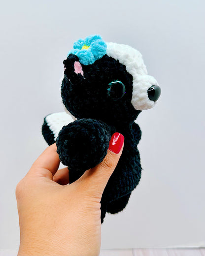 Handmade Crochet Skunk