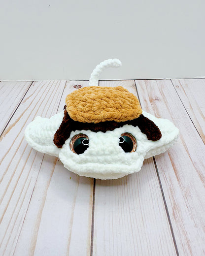 Handmade Crochet S'more Stingray