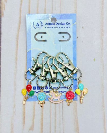 Stitch Markers - Set of 5 (Multiple Options)