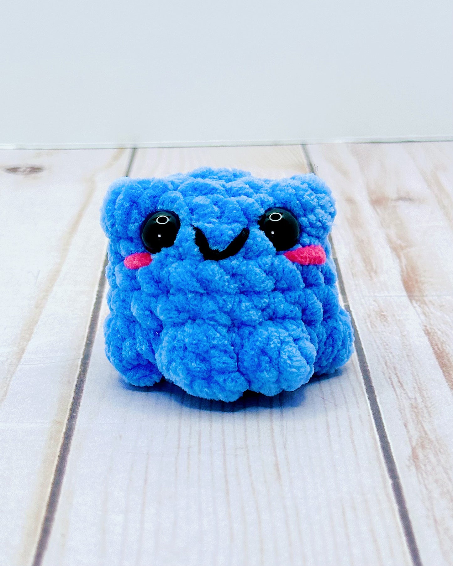 Mini Handmade Crochet Frog - Multiple Colors