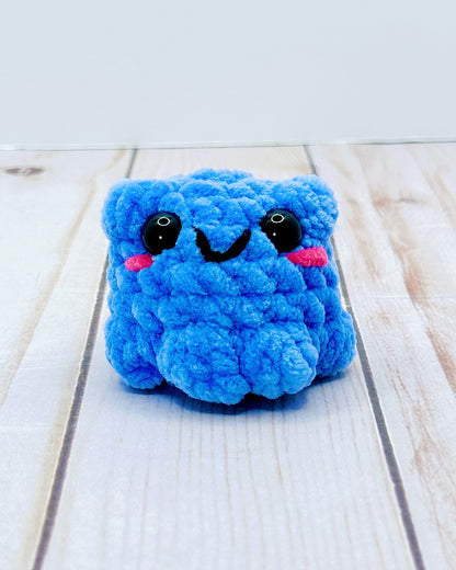 Mini Handmade Crochet Frog - Multiple Colors