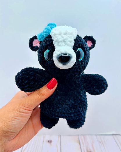 Handmade Crochet Skunk
