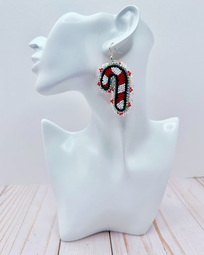 Candy Cane Earrings