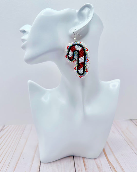 Candy Cane Earrings