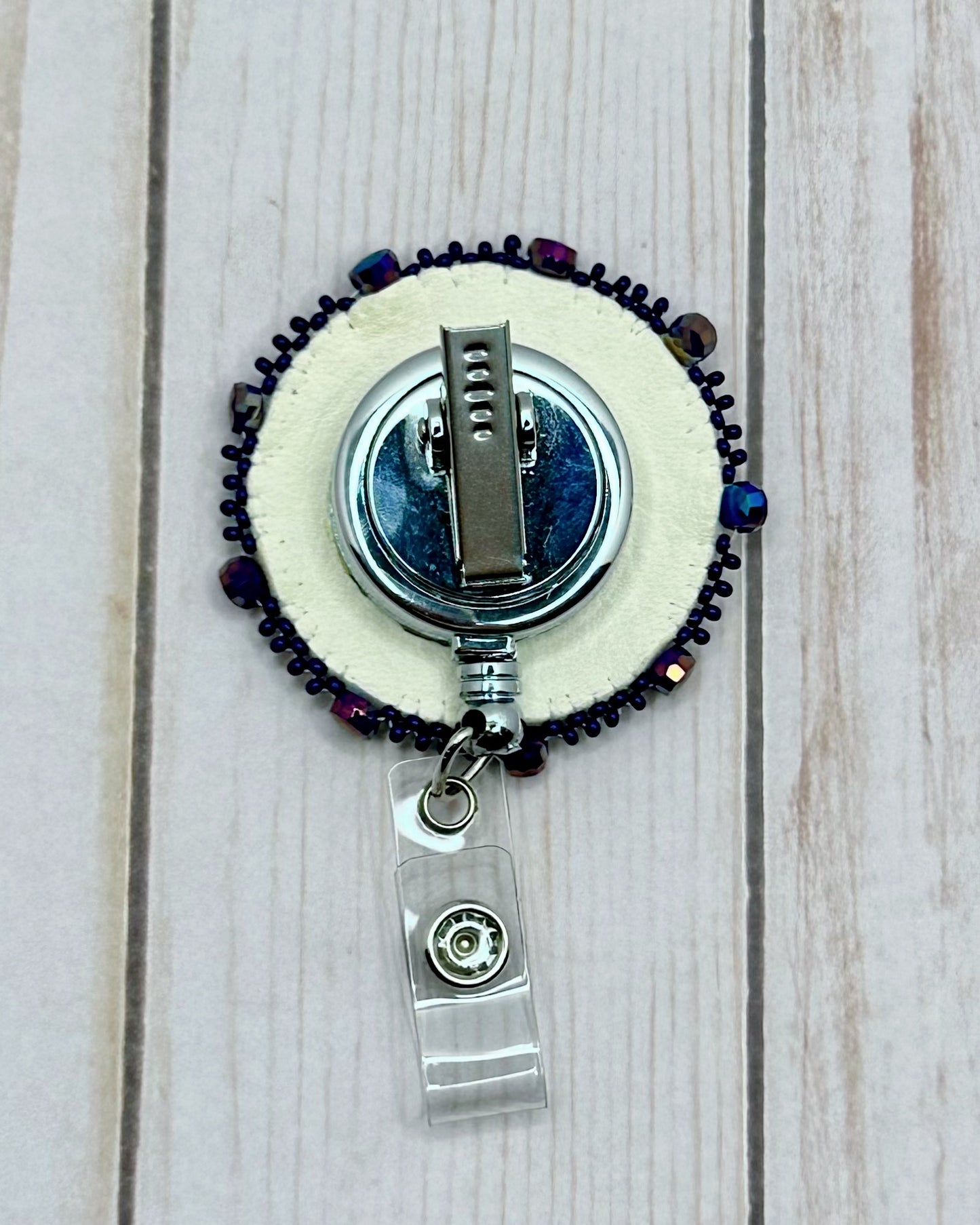 Blue Native OU Badge Reel