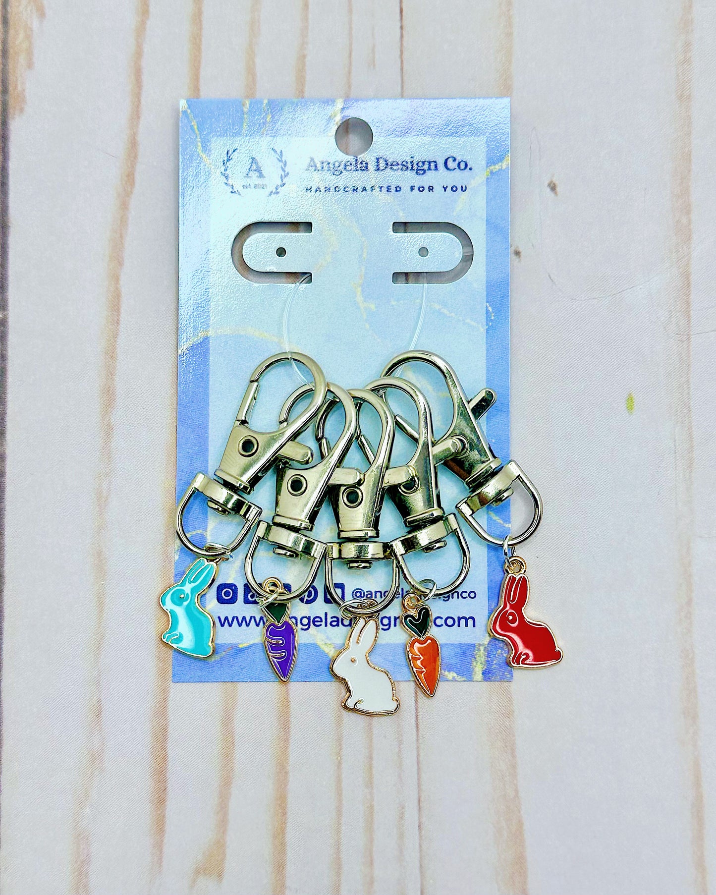 Stitch Markers - Set of 5 (Multiple Options)