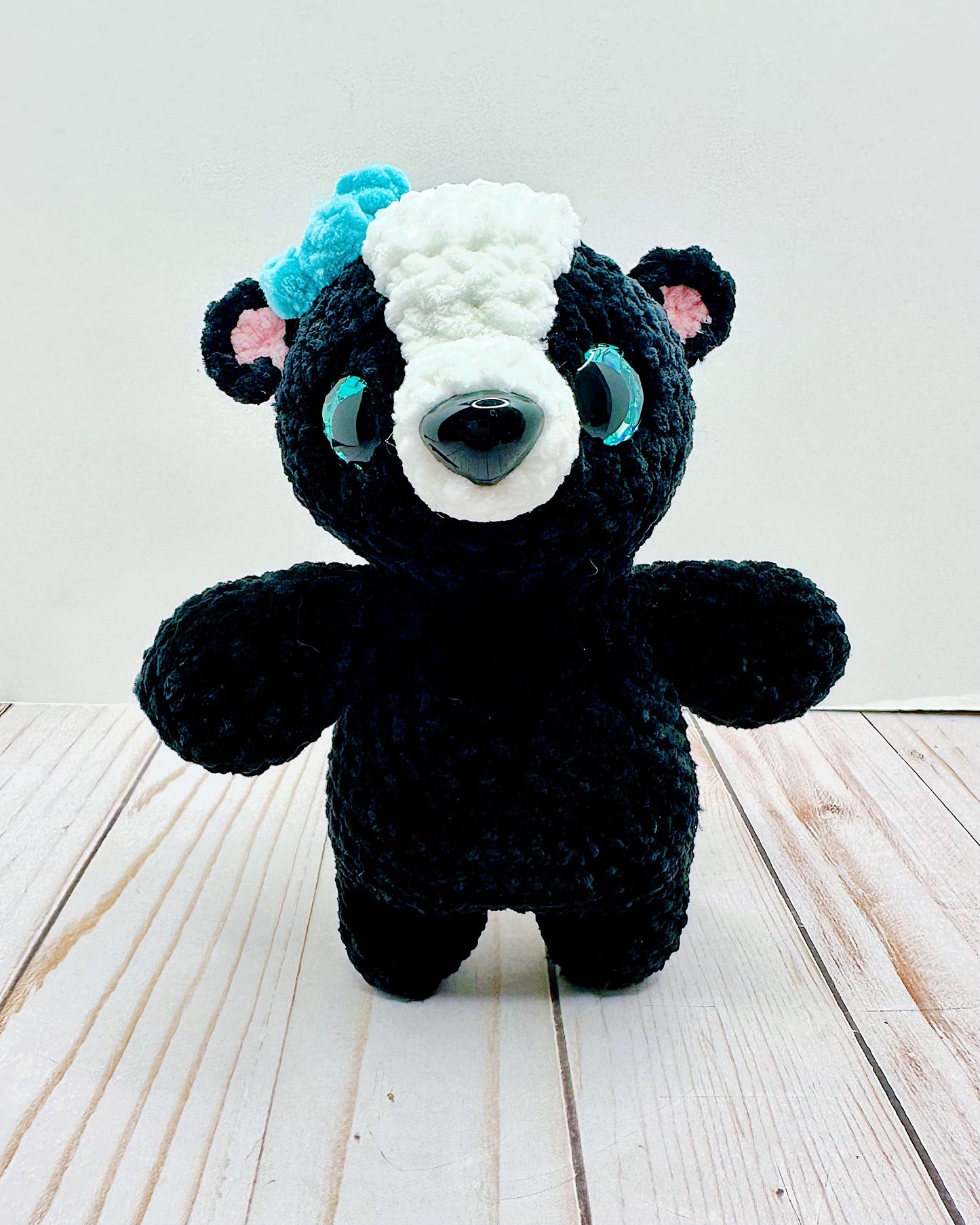 Handmade Crochet Skunk