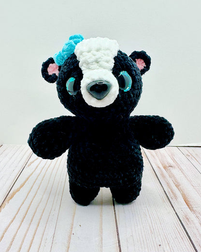 Handmade Crochet Skunk