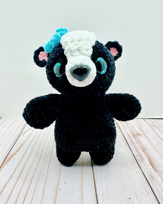 Handmade Crochet Skunk