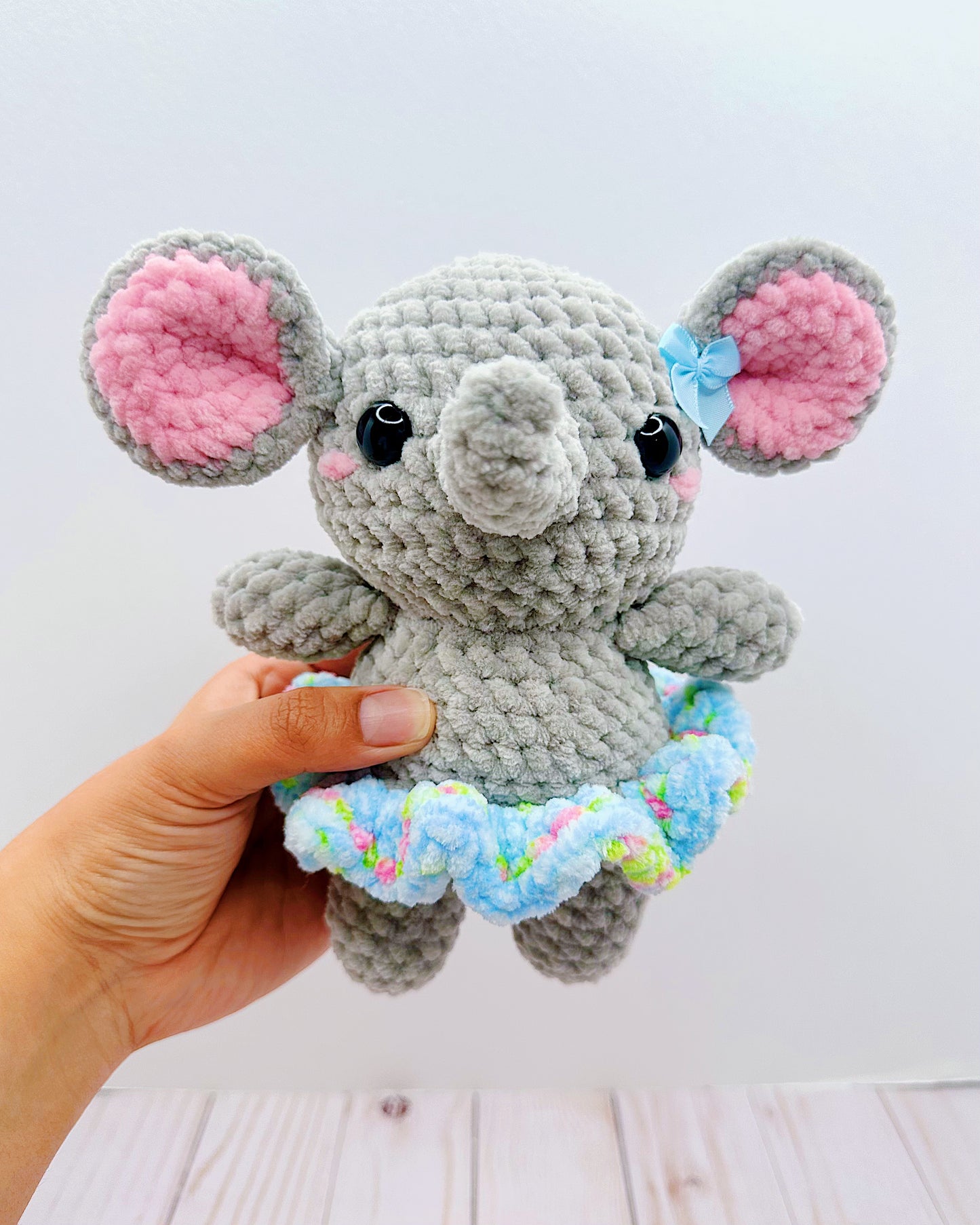 Handmade Crochet Elephant