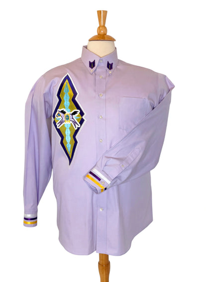 Purple Horse Ribbon Shirt - XL