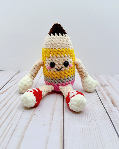Handmade Crochet Pencil Buddy