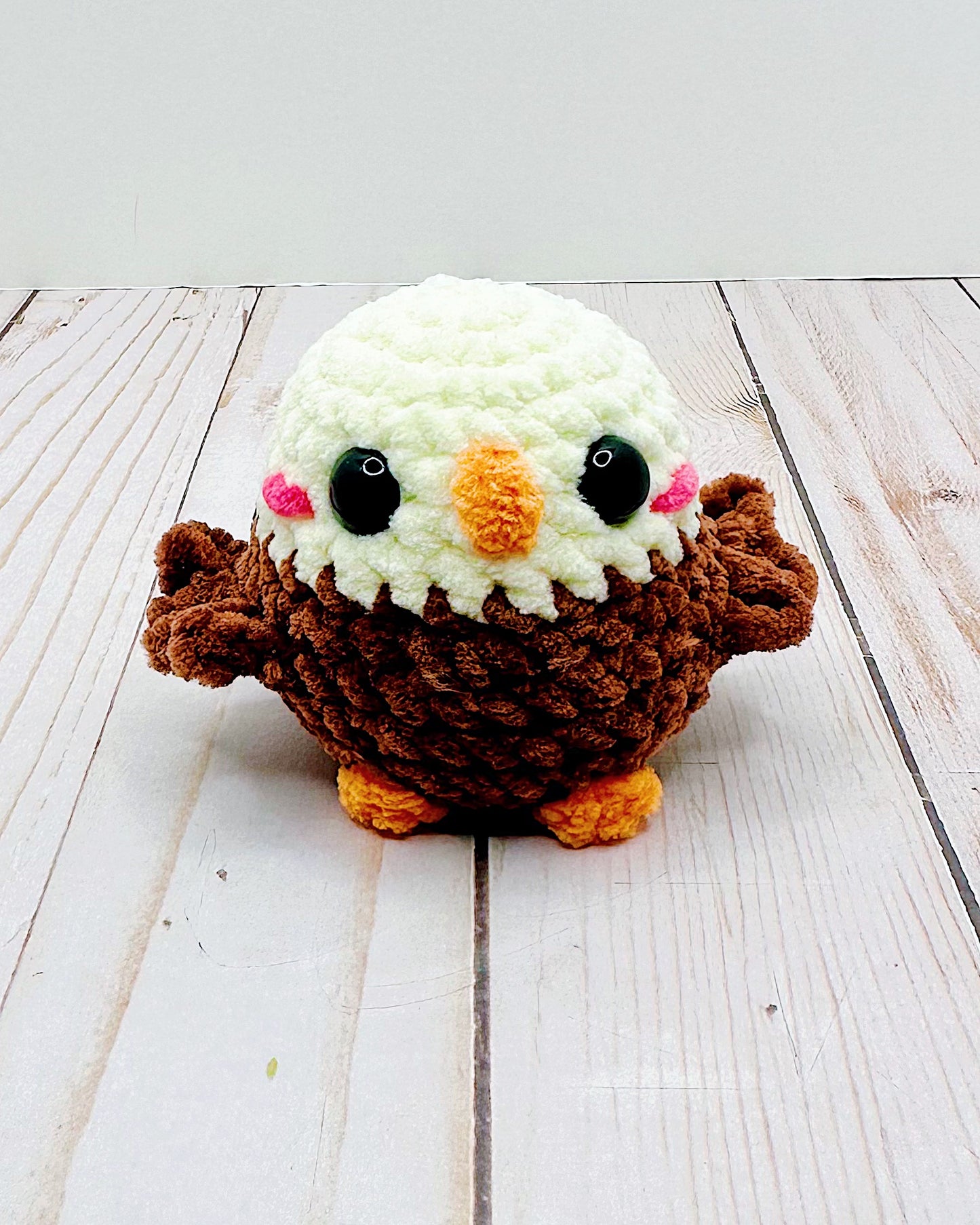Handmade Crochet Eagle