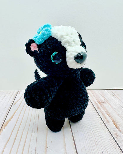 Handmade Crochet Skunk
