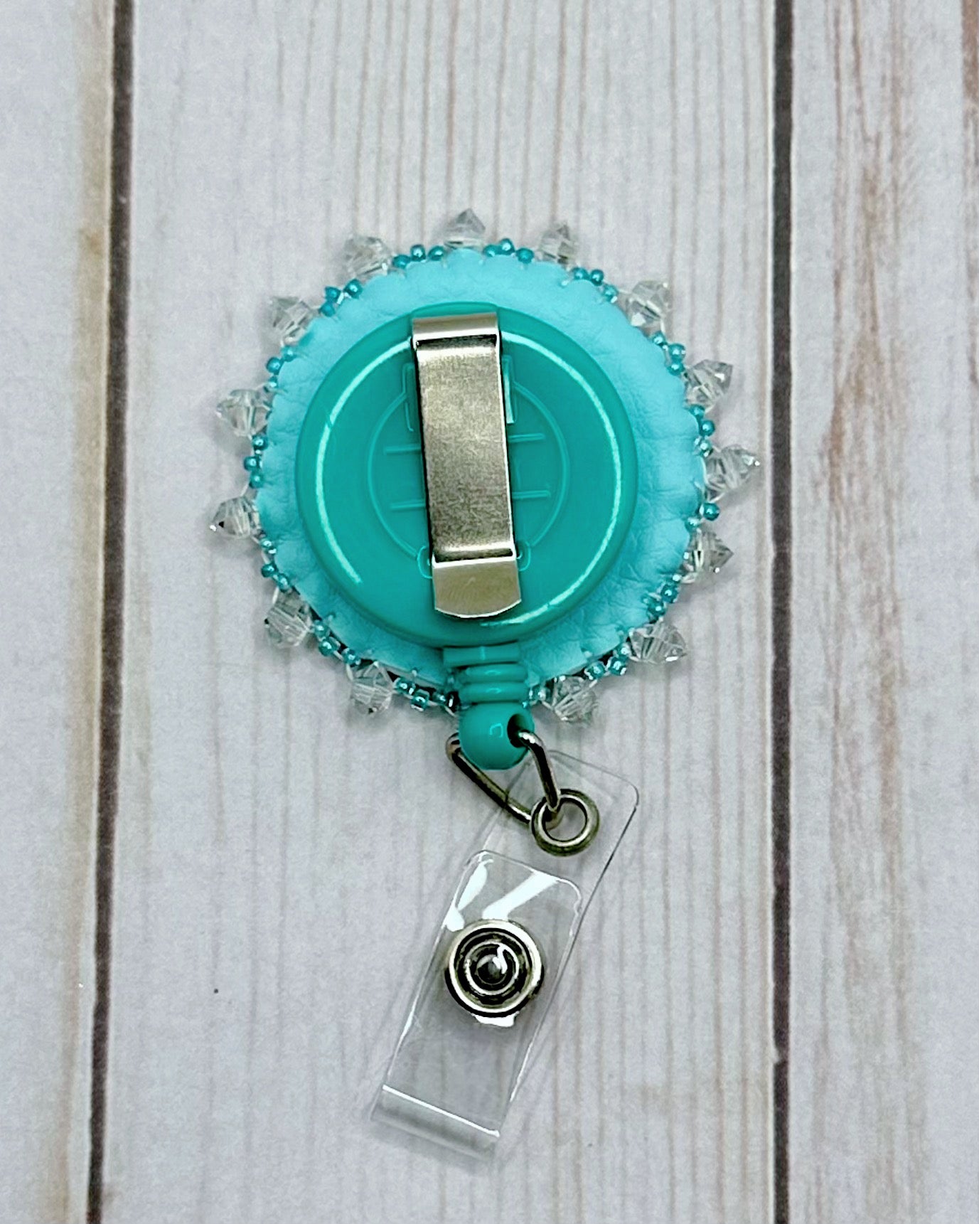 Turquoise Badge Reel