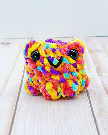 Mini Handmade Crochet Frog - Multiple Colors