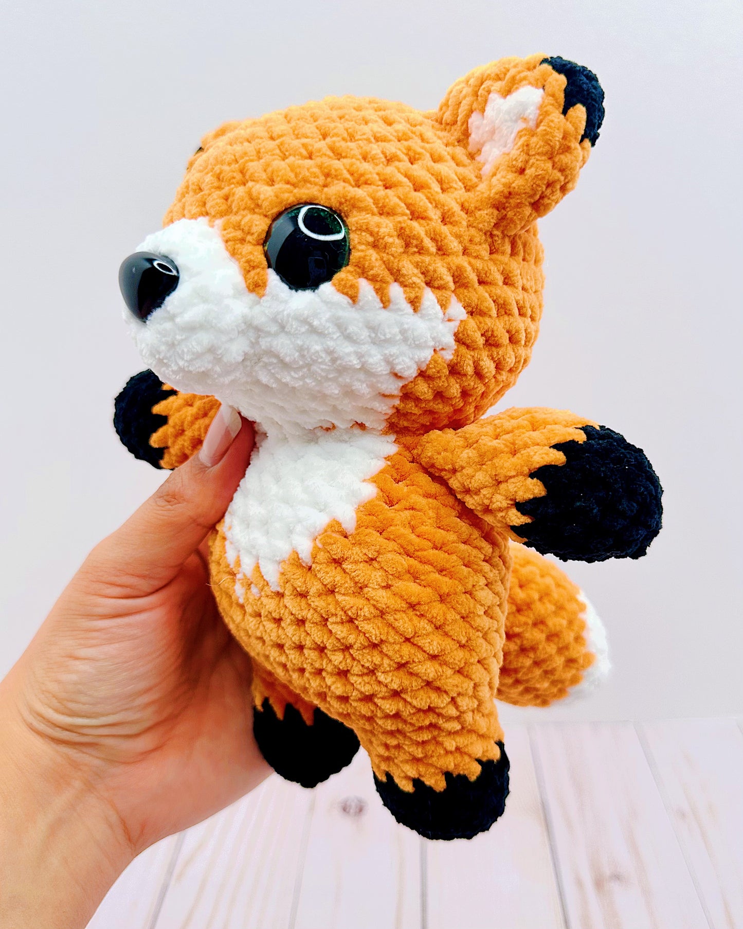 Handmade Crochet Fox