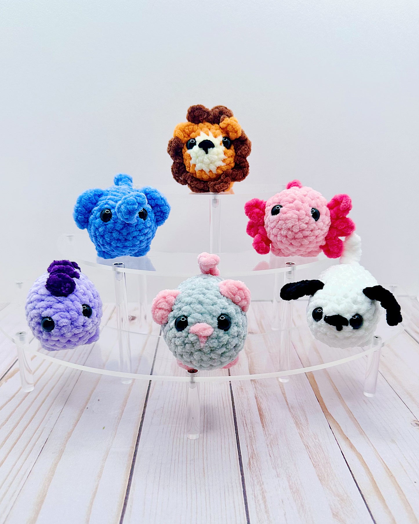 Handmade Crochet Animal Buddies - Multiple Options