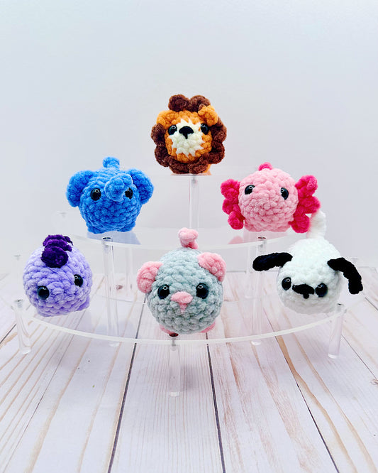 Handmade Crochet Animal Buddies - Multiple Options