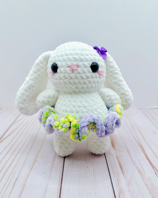 Handmade Crochet Bunny in Tutu