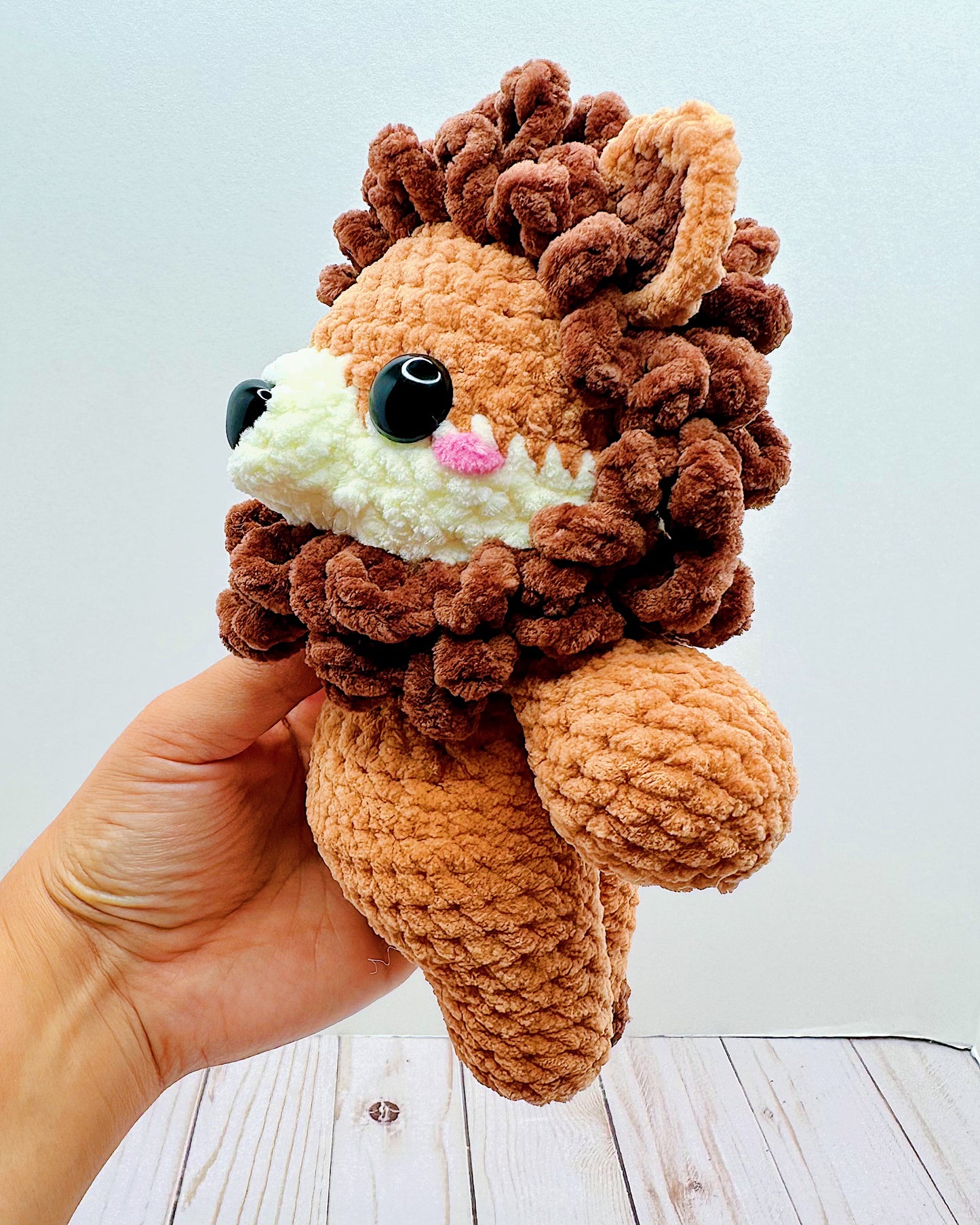 Handmade Crochet Lion