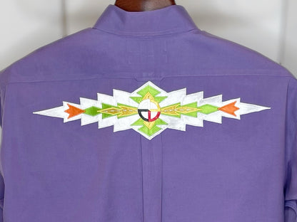 XL Medicine Wheel Ribbon Shirt