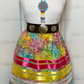 Multicolored Ribbon Skirt