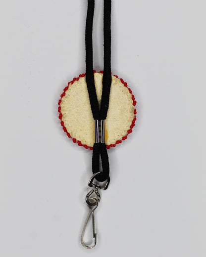 Blue Comanche Nation Lanyard