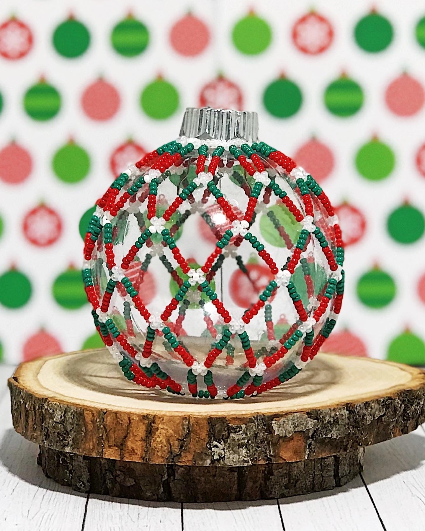 BEADING KIT Beaded Ornament - Main Image