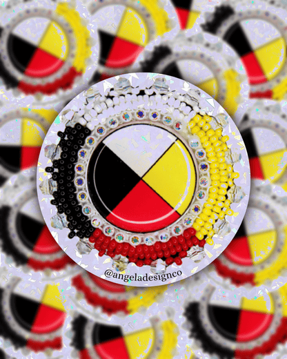 Medicine Wheel Sticker