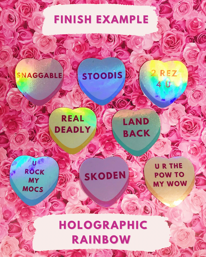 Stoodis Conversation Heart Sticker