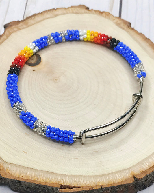 Blue Fire Color Bracelet