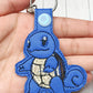 Squirtle Snap Tab Key Fob