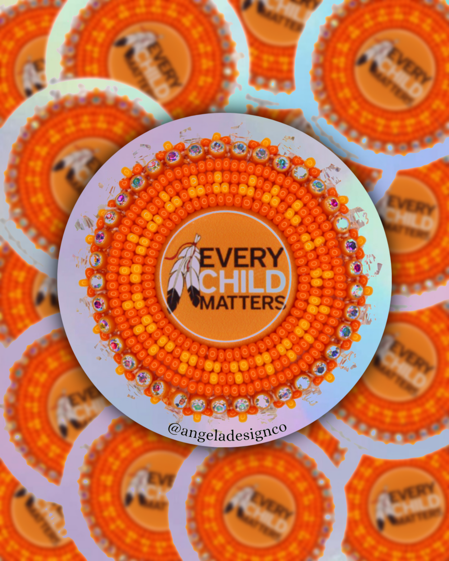 Every Child Matters Sticker (Orange)